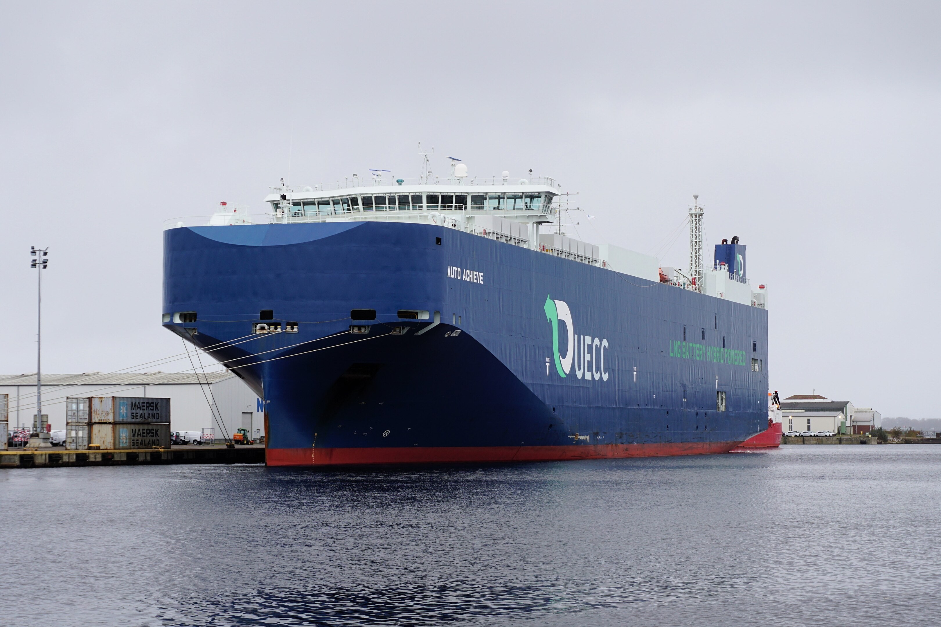 Transit: AUTO ACHIEVE         entering English South Coast at The Dover Strait