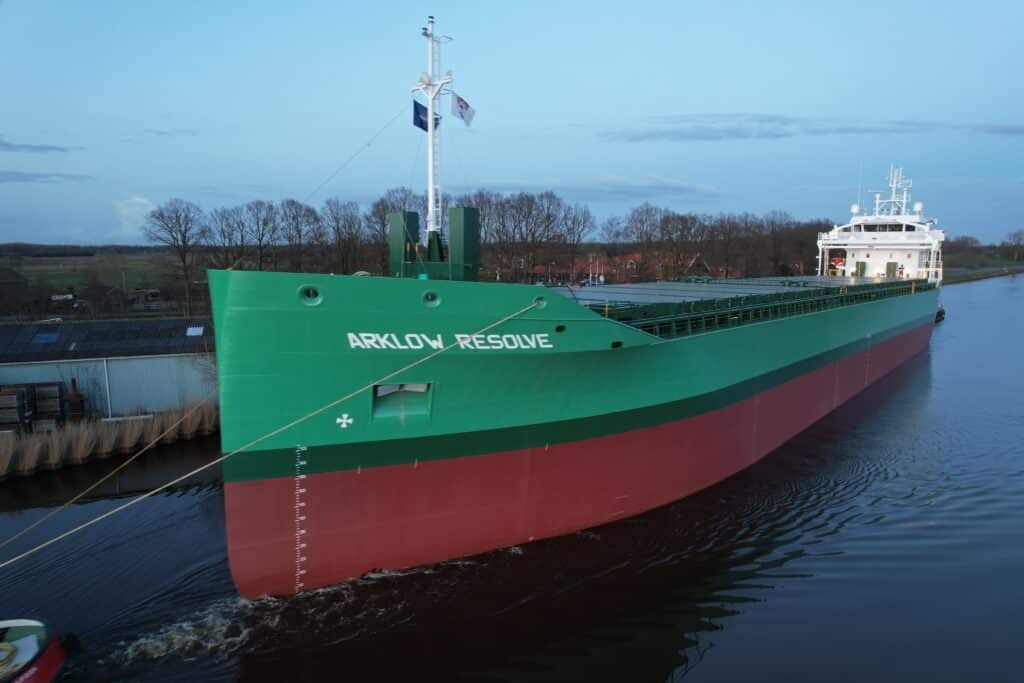 Humber Departure: ARKLOW RESOLVE