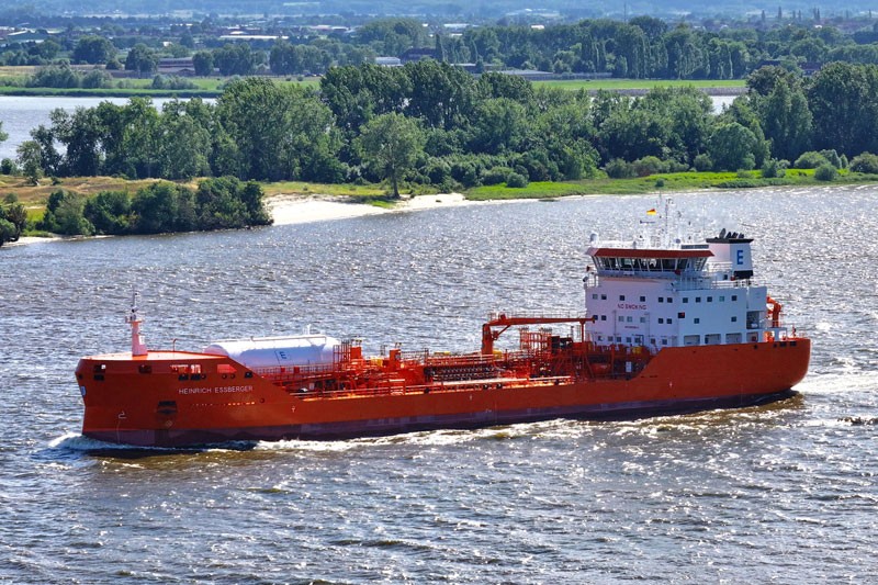 Teeside Departure: HEINRICH ESSBERGER  