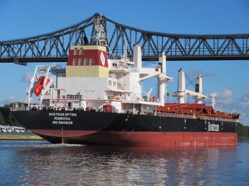 Transit: ROSTRUM OPTIMA       entering English South Coast at The Dover Strait