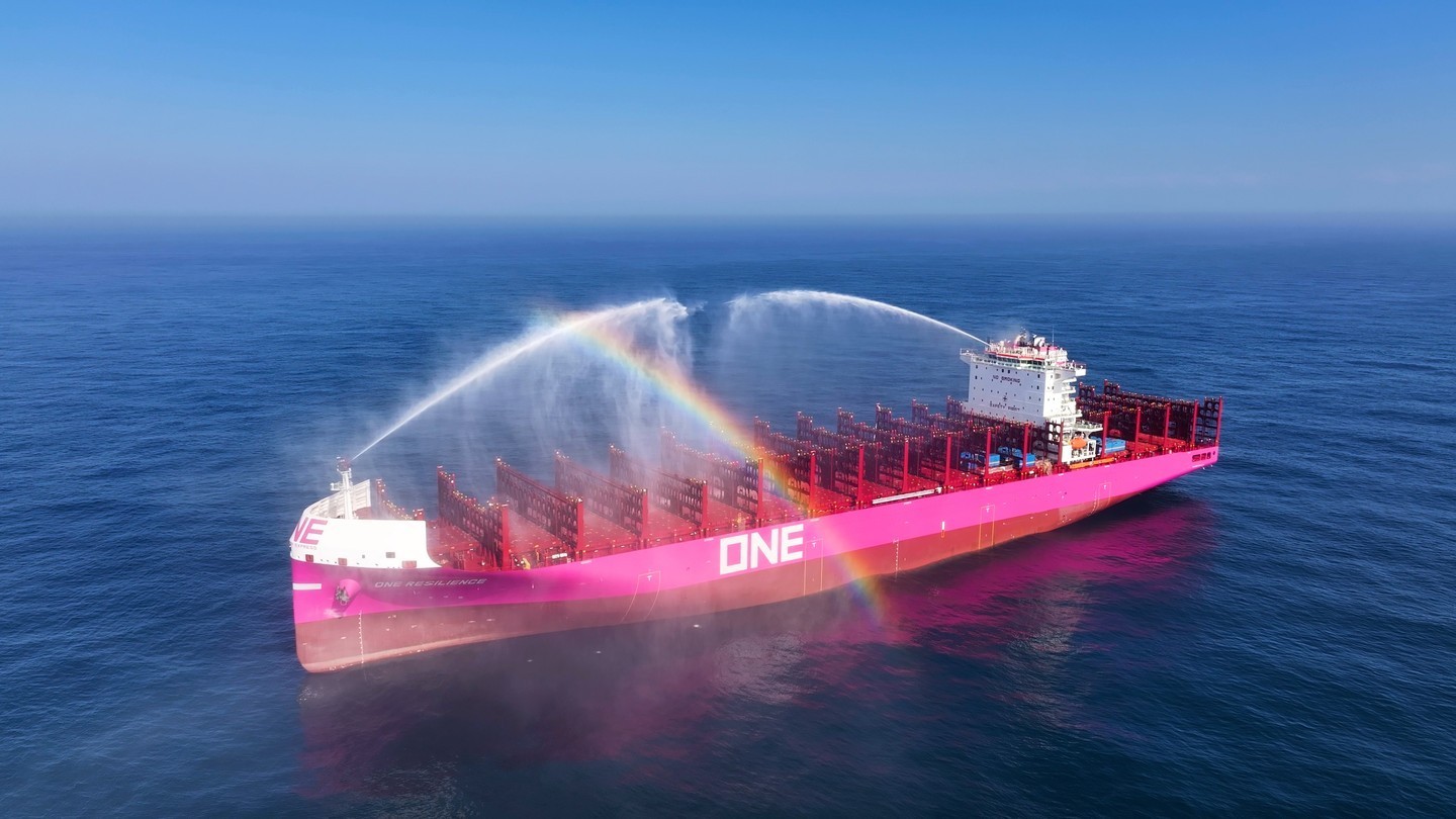  Celtic Sea - ONE RESILIENCE       transiting Celtic Sea