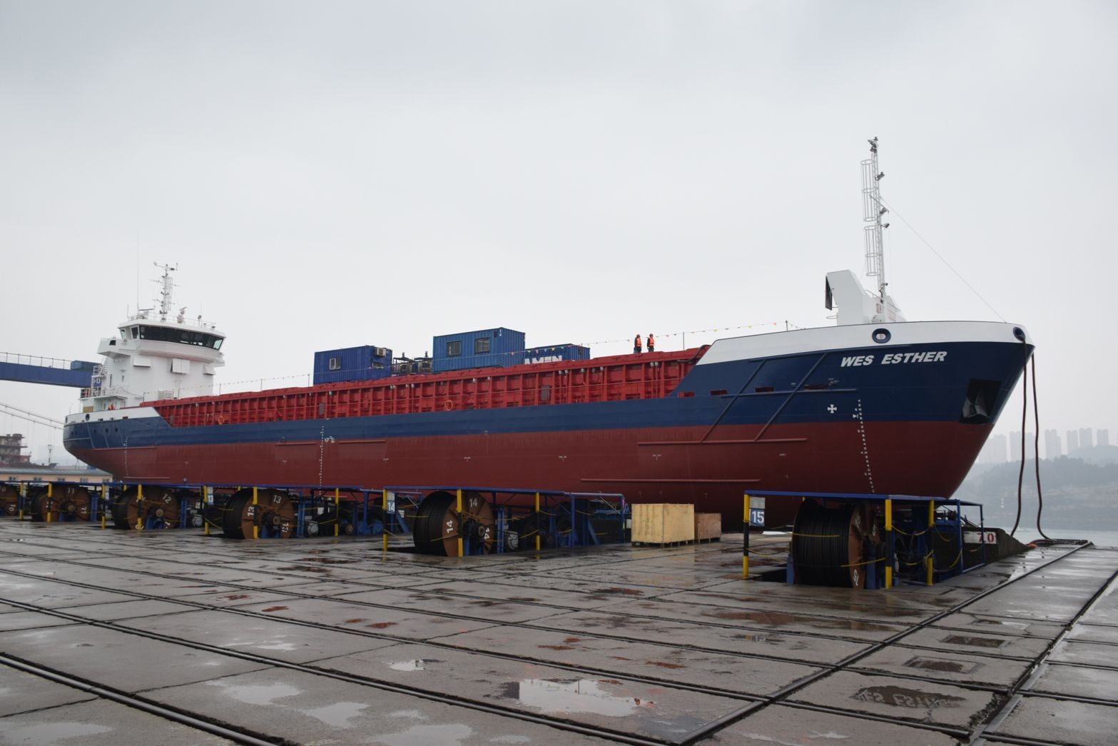 Humber Departure: WES ESTHER          