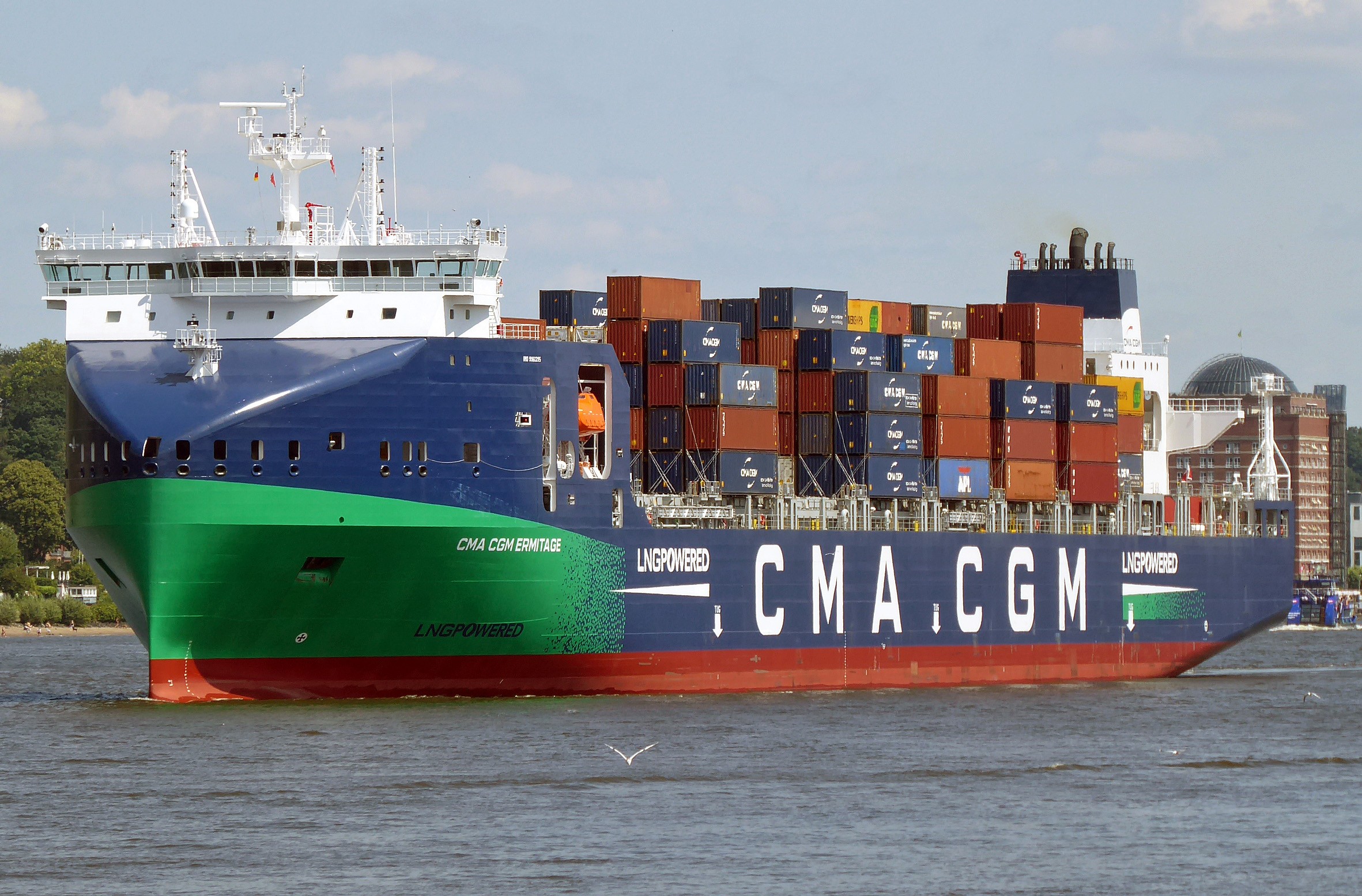 Teeside Arrival: CMA CGM ERMITAGE