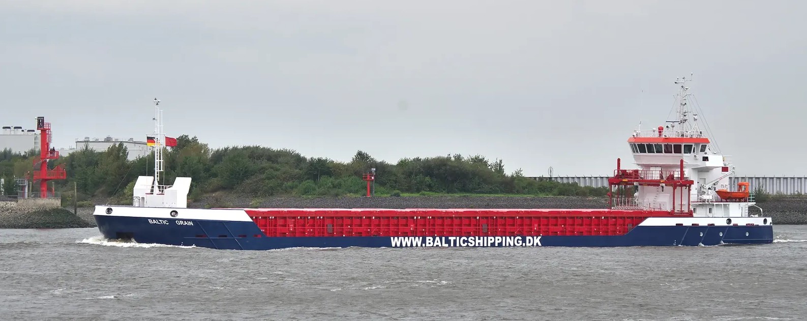 Humber Departure: BALTIC GRAIN