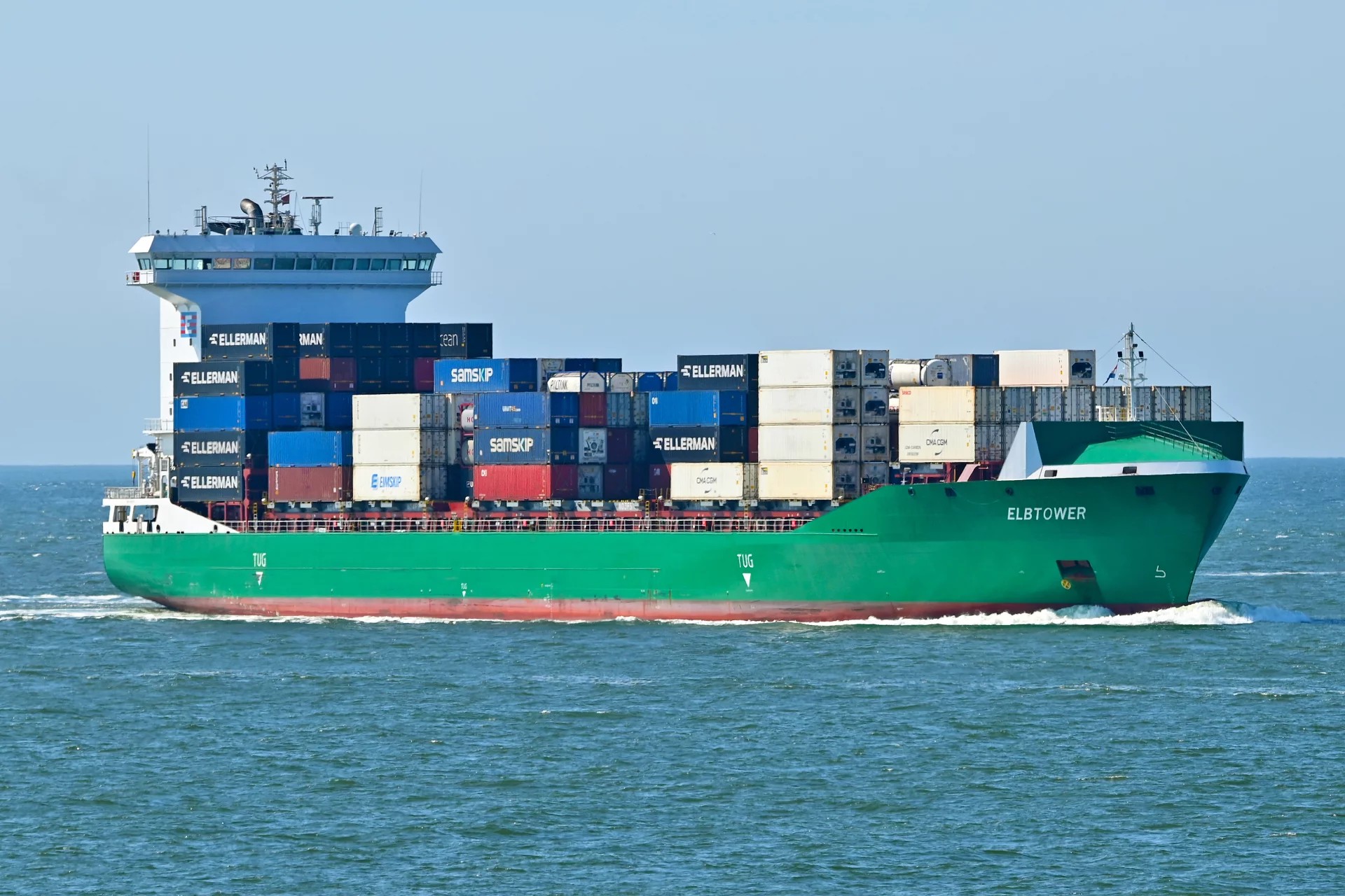  Celtic Sea - ELBTOWER             transiting Celtic Sea