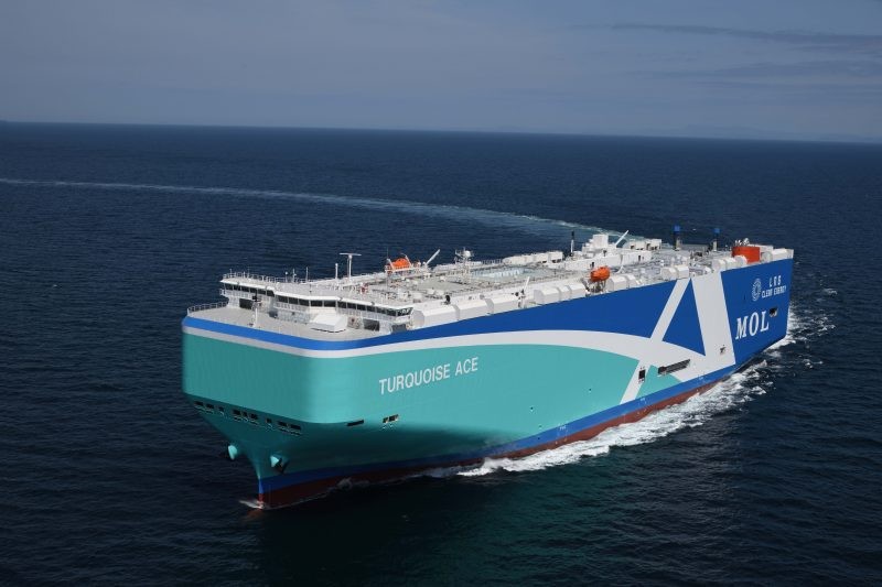 Bristol Channel Departure: TURQUOISE ACE       