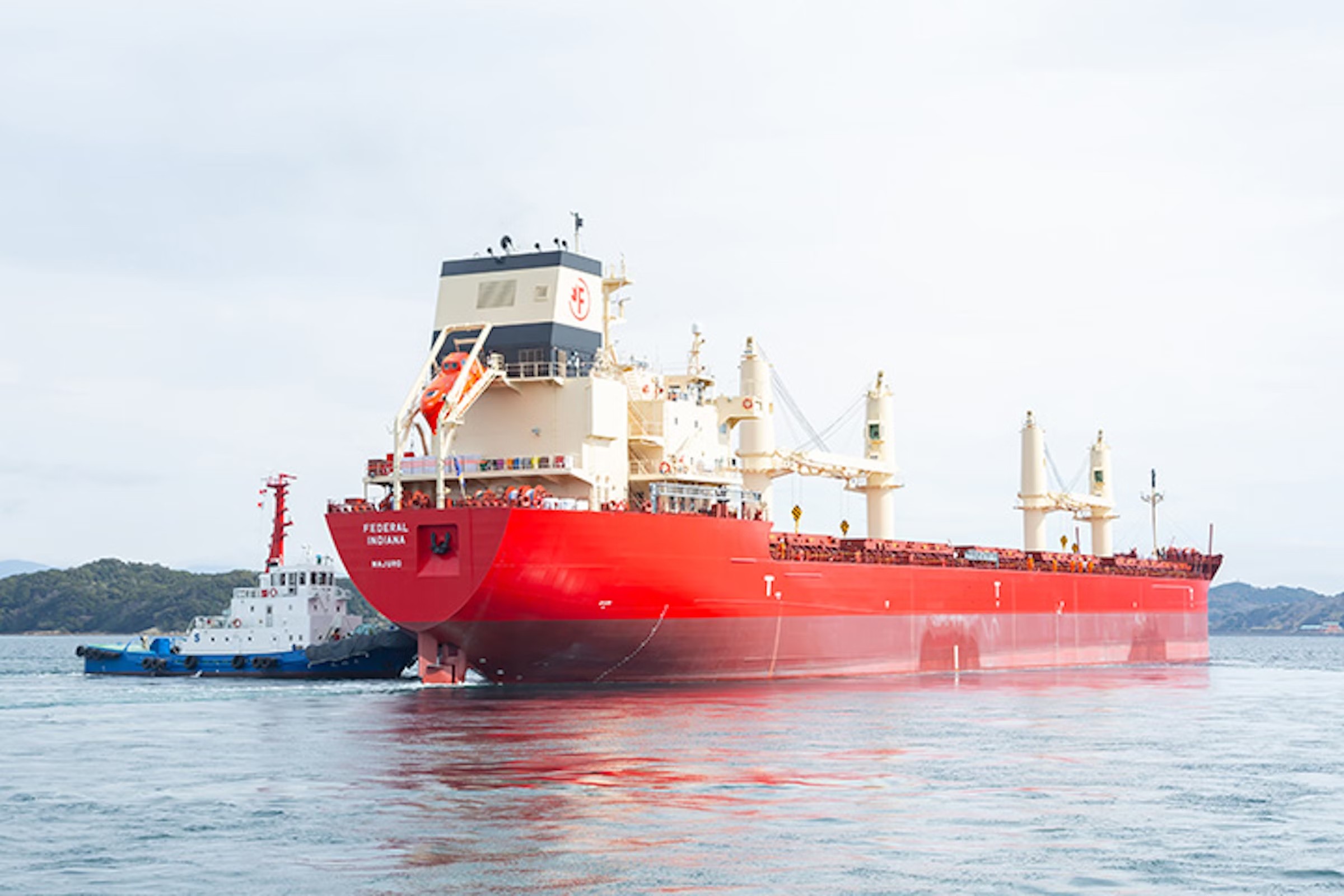 Transit: FEDERAL INDIANA      entering English South Coast at The Dover Strait