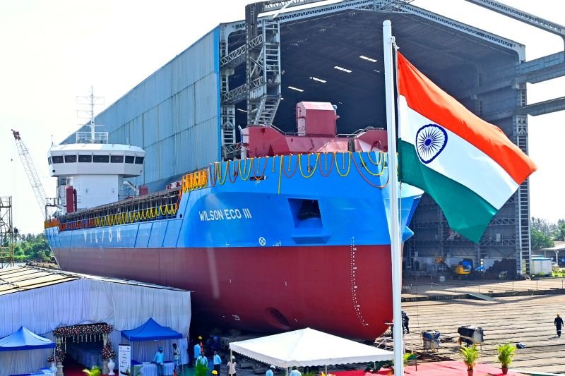 Photograph of the General Cargo Ship (Diesel-Electric Hybrid): WILSON ECO III       (IMO: 1052153). Documented in UK and Regional Shipping Movements.