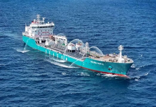 Transit: GOLDEN MAPLE         entering English South Coast at The Dover Strait