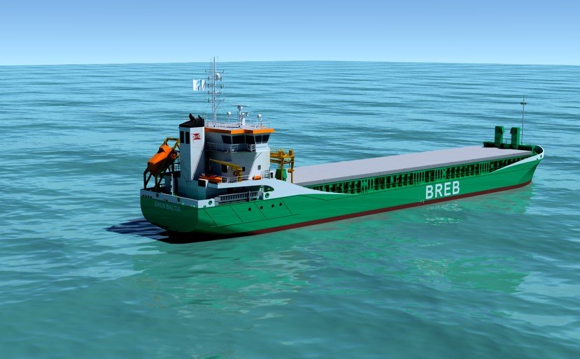Transit: BREB BALTIA          entering English South Coast at The Dover Strait