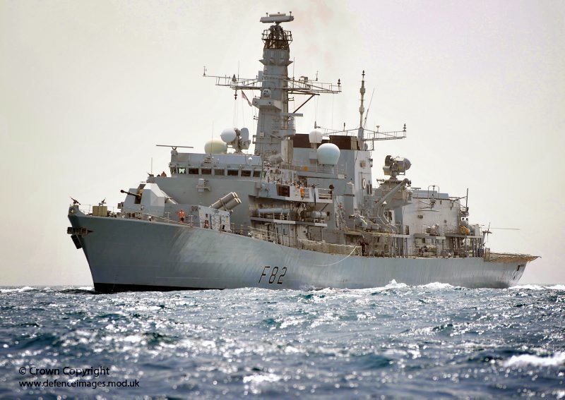  Scottish East Coast - HMS SOMERSET         transiting John O'Groats Approach