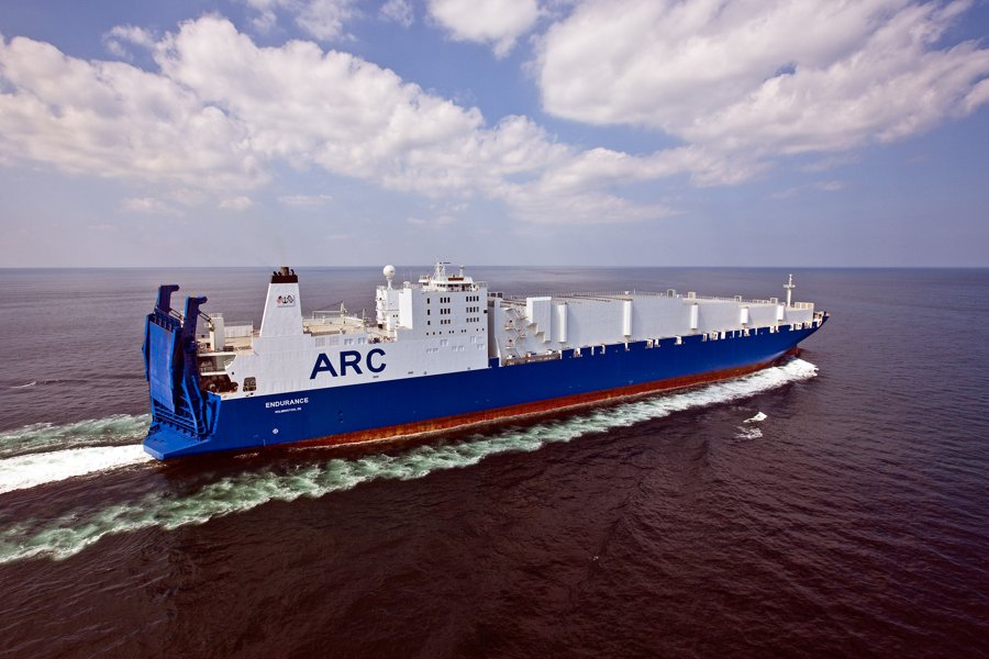 Transit: ENDURANCE            entering English South Coast at The Dover Strait