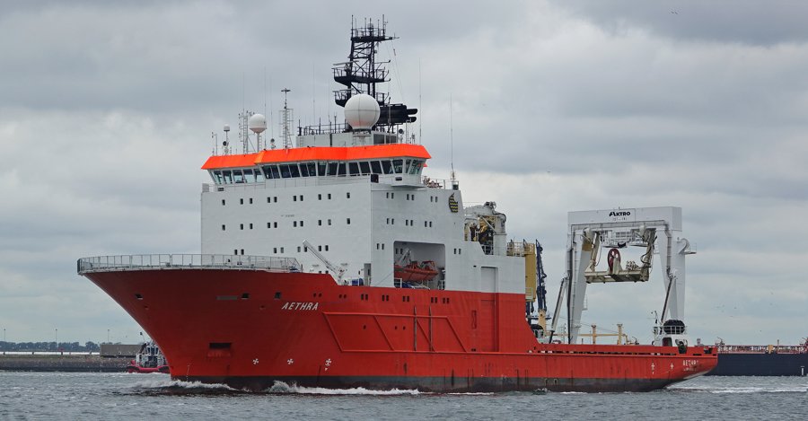 Cork Harbour Departure: AETHRA              