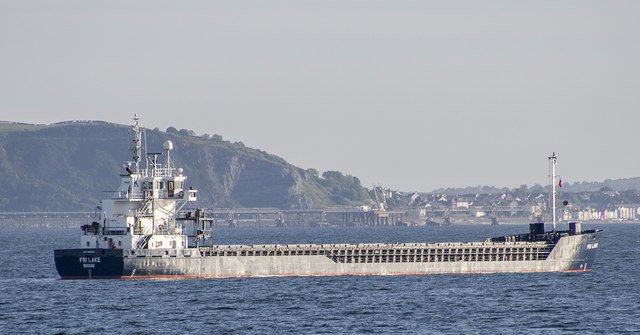 Transit: FRI LAKE entering English South Coast at The Dover Strait