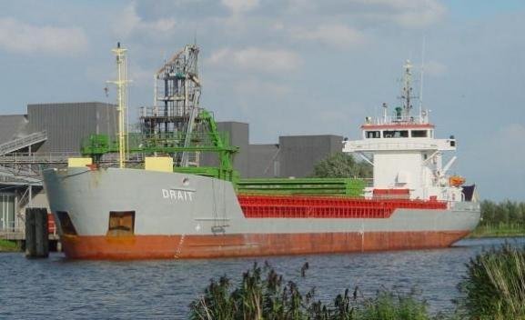 Transit: EEMS DRAIT entering English South Coast at The Dover Strait