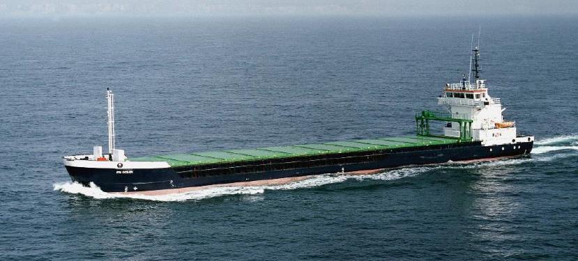 Transit: FRI OCEAN            entering English South Coast at The Dover Strait