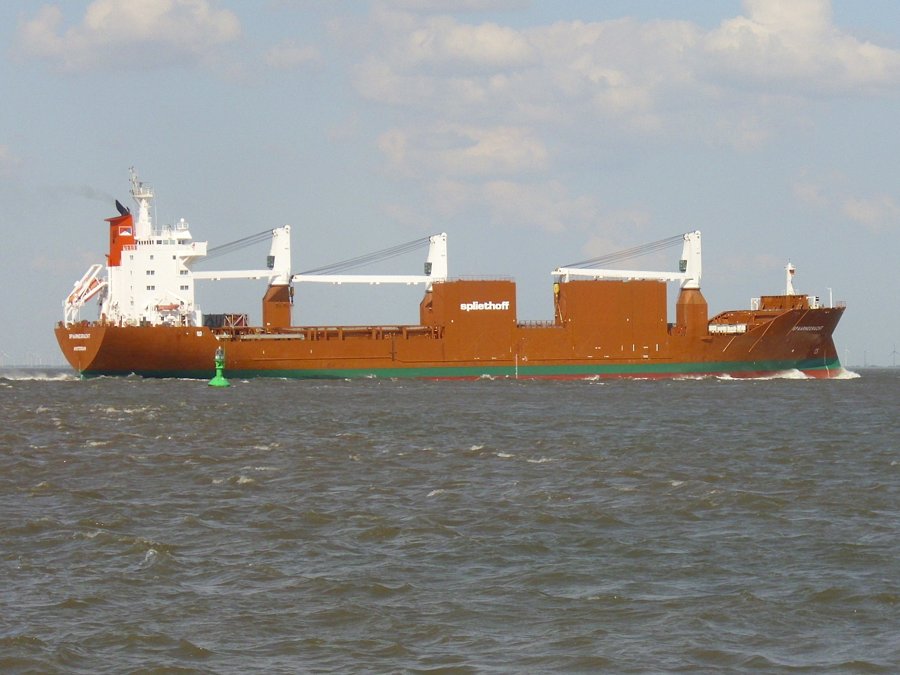  Scottish North Coast - SPAARNEGRACHT        transiting Pentland Firth