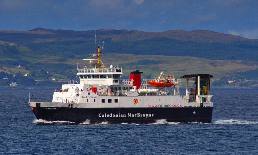 LOCHNEVIS transiting Inner Herbrides Seas on the Scottish West Coast  