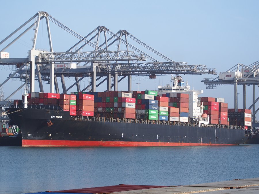 Thames Departure: MSC INDIA           