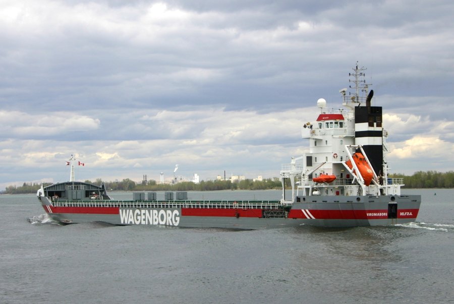 Photograph of the General Cargo Ship (Multipurpose): VIRGINIABORG (IMO: 9234290). Documented in UK and Regional Shipping Movements.