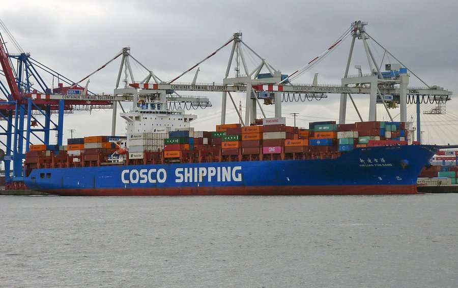 Felixstowe Departure: XIN LIAN YUN GANG