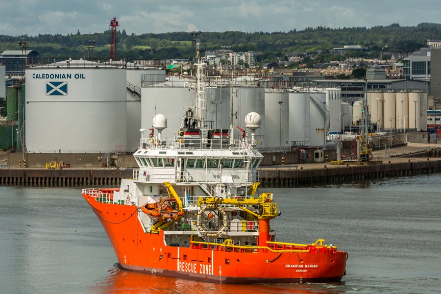  Scottish East Coast - GRAMPIAN RANGER      transiting Aberdeenshire Coast