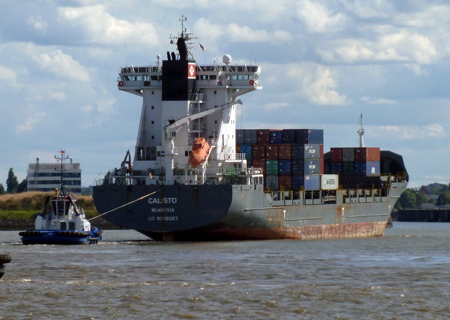  Celtic Sea - MSC CALISTA II       transiting Celtic Sea