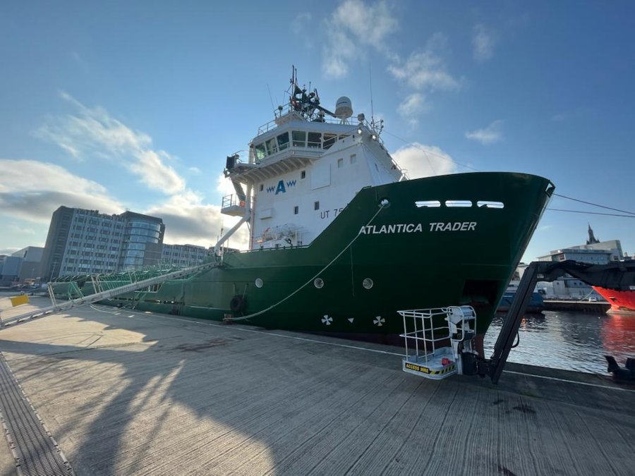 Aberdeen Arrival: ATLANTICA TRADER