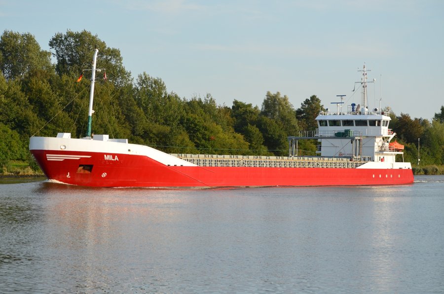 Transit: MILA                 entering English South Coast at The Dover Strait