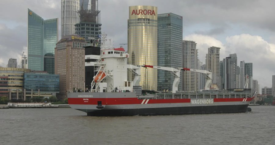 Transit: AMAZONEBORG entering English South Coast at The Dover Strait