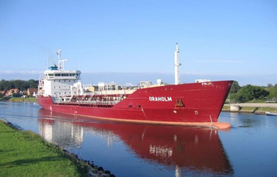 Transit: ORAHOLM              entering English South Coast at The Dover Strait