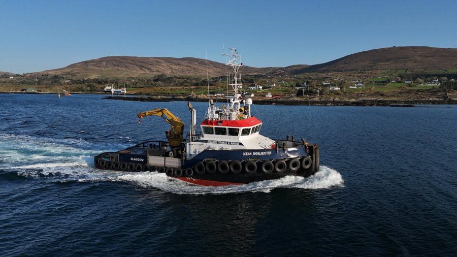  Celtic Sea - OCEAN SHOALBUSTER transiting Celtic Sea