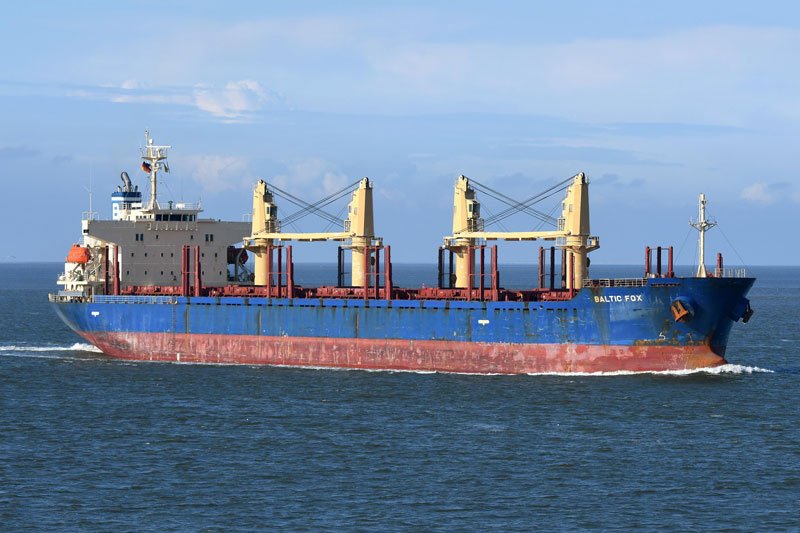 Photograph of the Geared Bulk Carrier: ORIENT PRESTIGE      (IMO: 9397248). Documented in UK and Regional Shipping Movements.