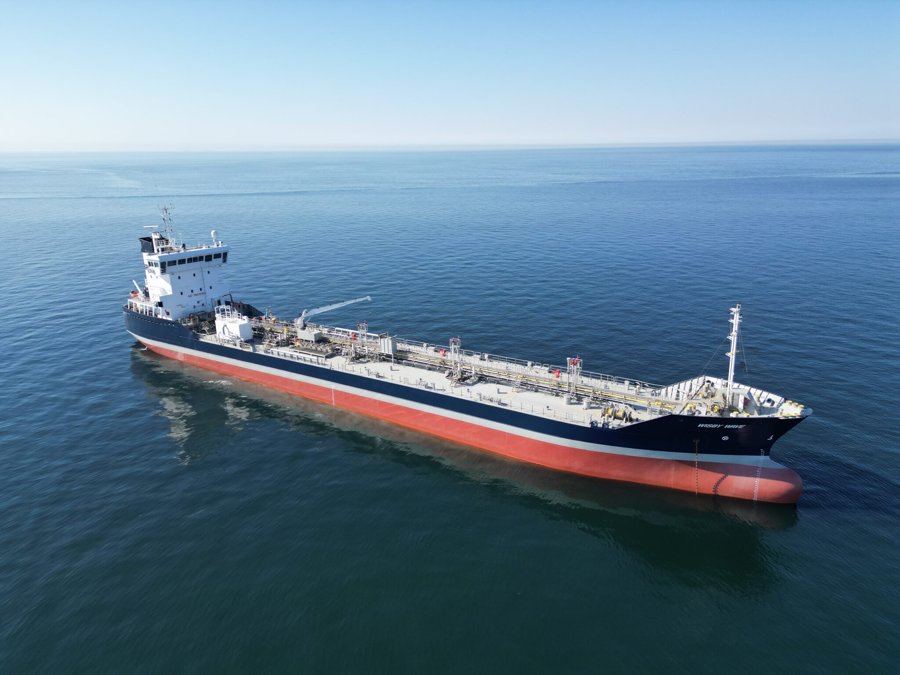 Transit: WISBY WAVE entering Scottish West Coast at North Channel at Belfast