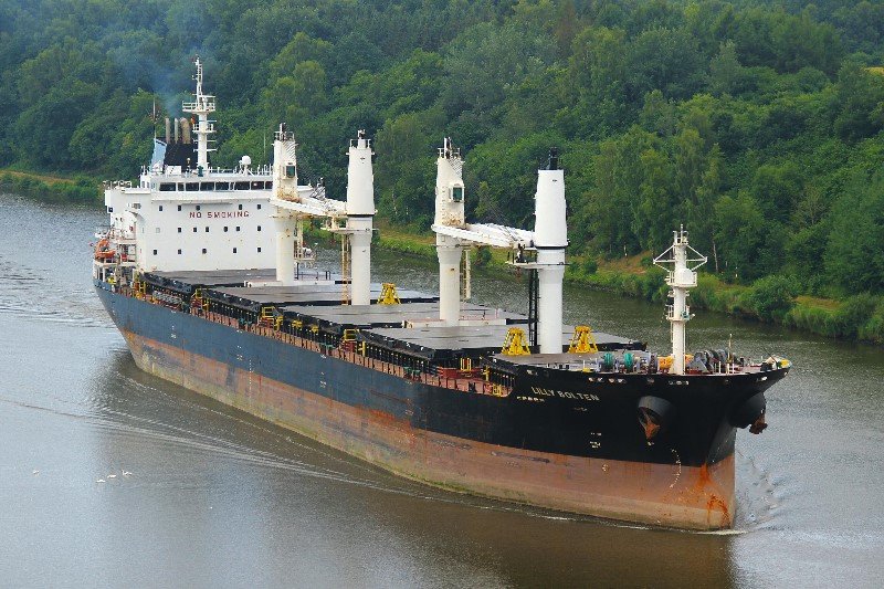 Photograph of the Bulk Carrier (Handysize): LILLY BOLTEN         (IMO: 9406063). Documented in UK and Regional Shipping Movements.