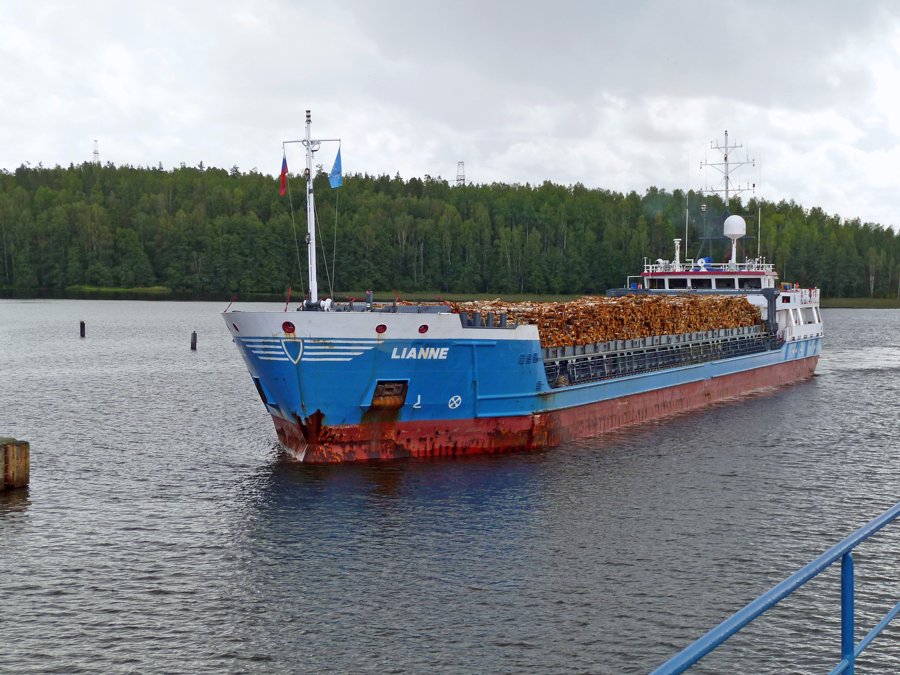 Transit: LIANNE entering English South Coast at The Dover Strait