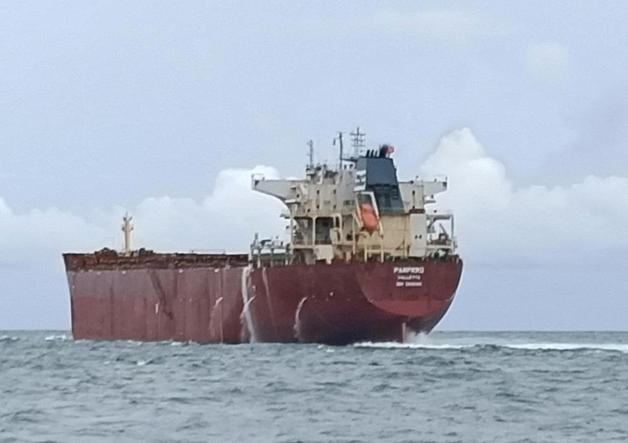 Transit: PAMPERO              entering English South Coast at The Dover Strait