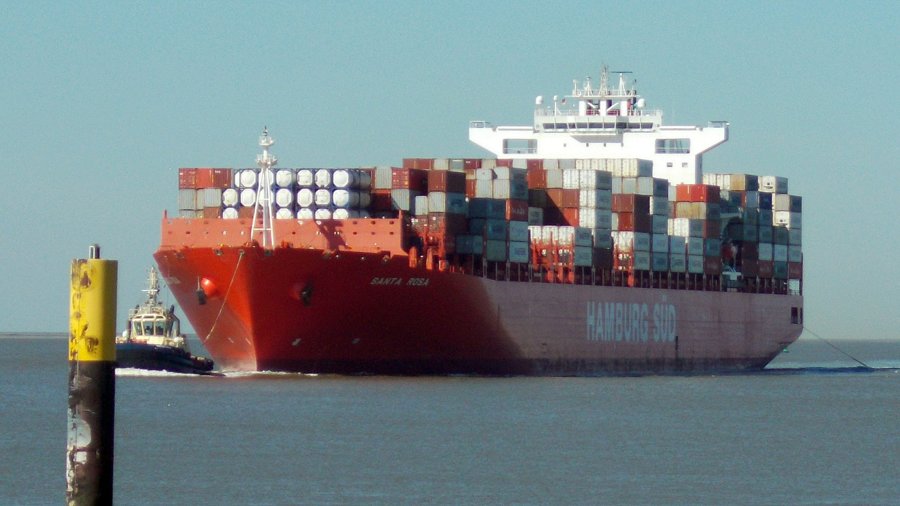 Thames Departure: SANTA ROSA          