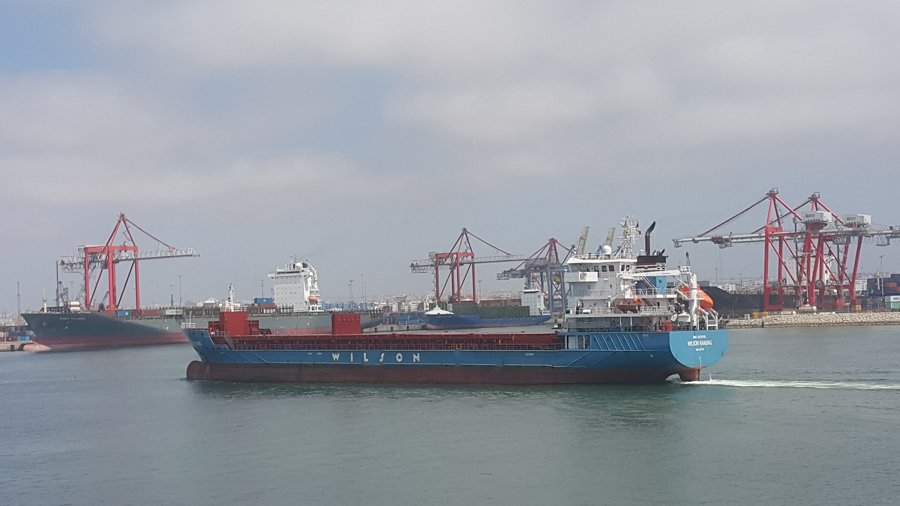 Bristol Channel Arrival: WILSON NANJING      