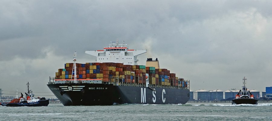Thames Arrival: MSC ROSA M          