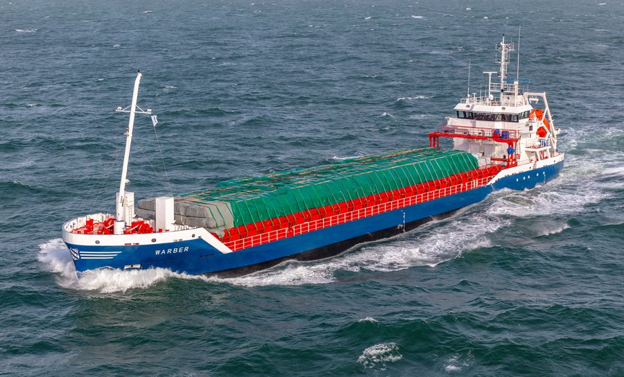 Transit: WARBER               entering English South Coast at The Dover Strait