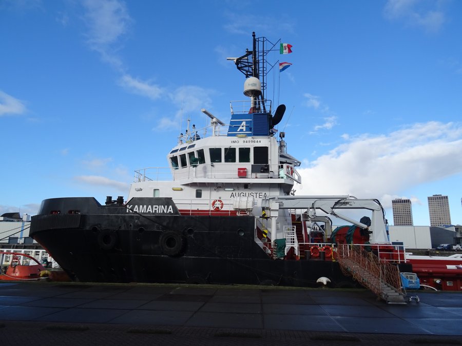 Transit: KAMARINA entering English South Coast at The Dover Strait