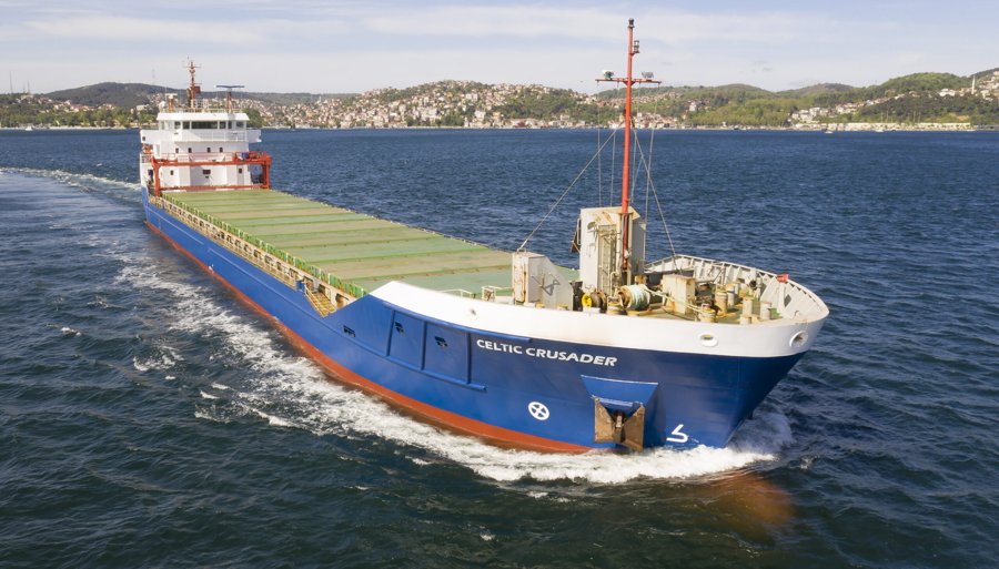  Scottish West Coast - CELTIC CRUSADER transiting North Channel at Belfast