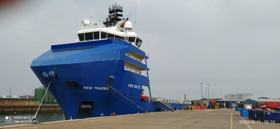 Transit: REM TRADER           entering Scottish East Coast at Aberdeen to Forth Coast Gate