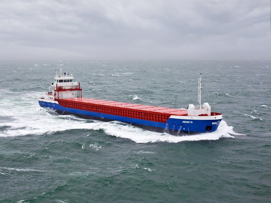  Scottish North Coast - HEINZ G transiting Thurso Coast
