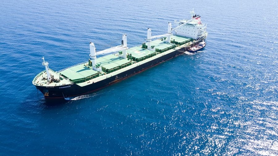 Cork Harbour Departure: VIGOROUS            
