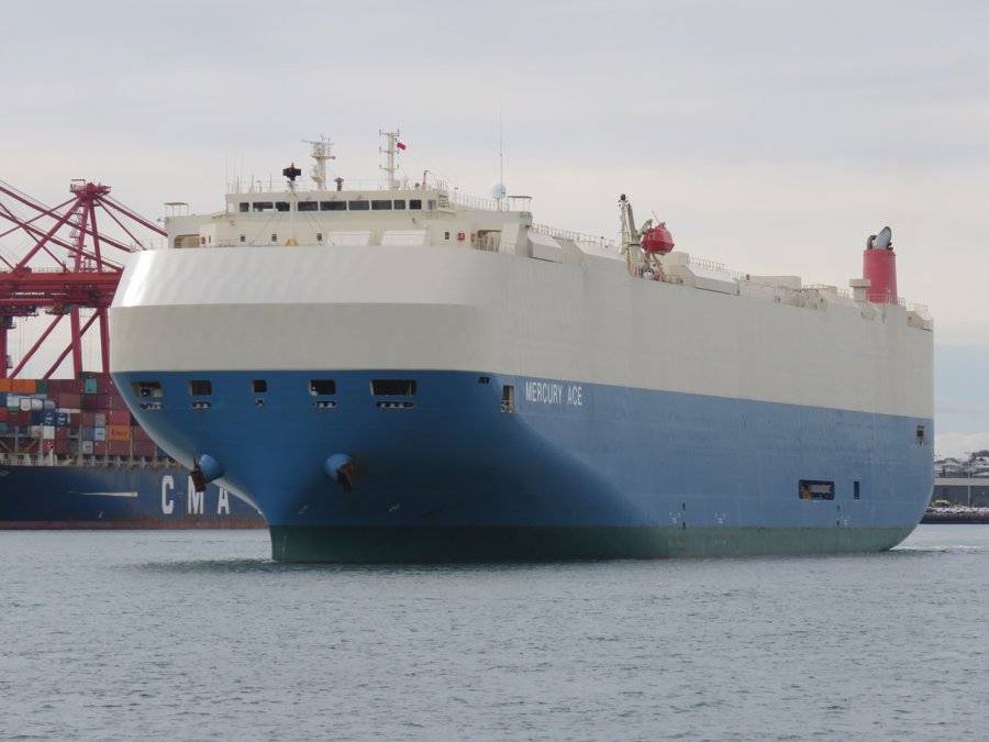 Bristol Channel Arrival: MERCURY ACE         