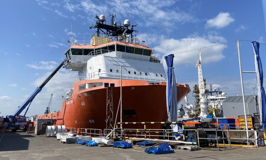 FALNES TIDE          transiting Aberdeenshire Coast on the Scottish East Coast  