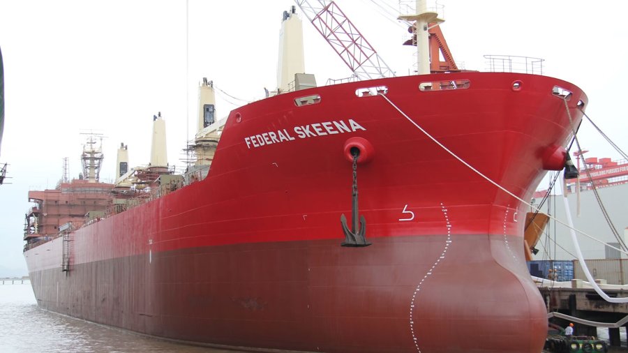 Belfast Arrival: FEDERAL SKEENA      