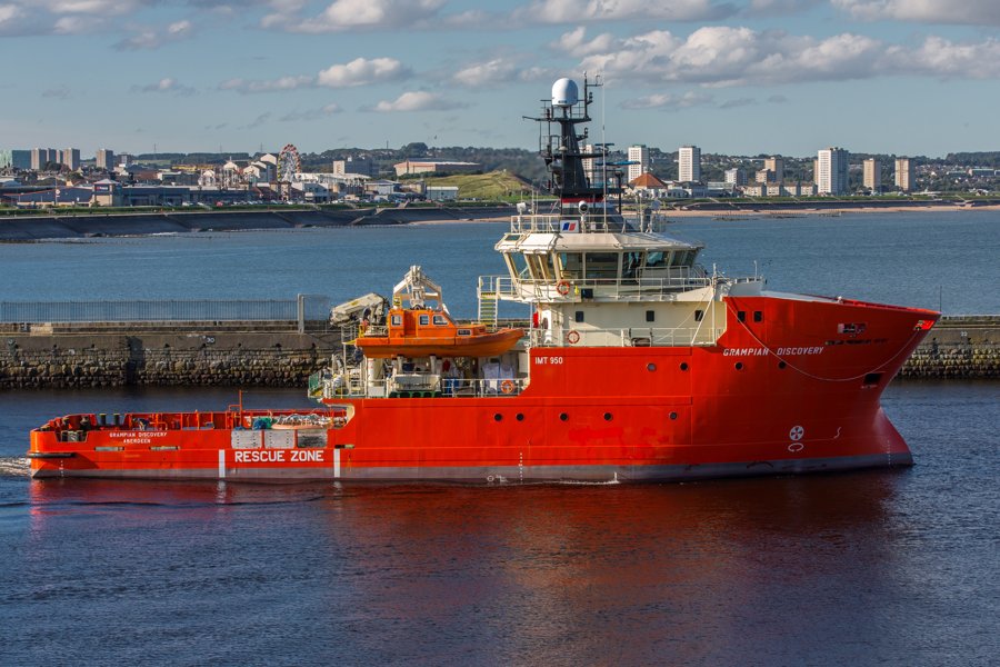 Aberdeen Arrival: GRAMPIAN DISCOVERY  